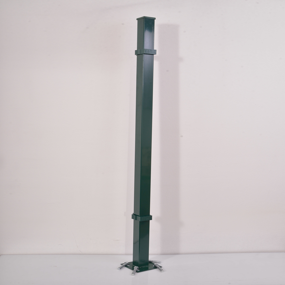 EUROFENCE-Stub sa anker pločom za panelnu ogradu 50x50